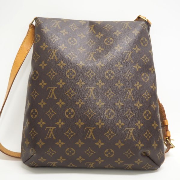 z0003831 2 LOUIS VUITTON M51256 Musette Monogram Shoulder Bag Brown