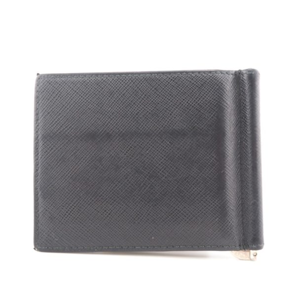 z0003848 2 PRADA 2MN077 Money Clip Card Case Black