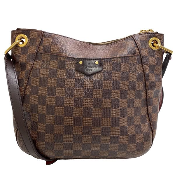 z0004057 1 LOUIS VUITTON N42230 South Bank Ebene Shoulder Bag Brown