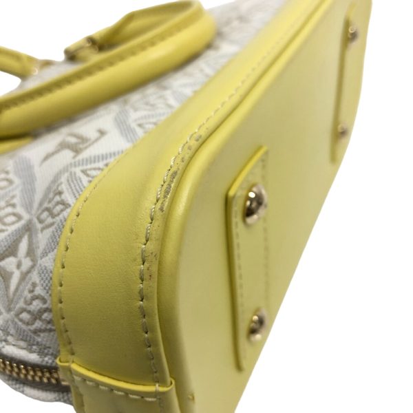 z0004119 101 LOUIS VUITTON Alma BB Shoulder Bag Since 1854 Jacquard Yellow