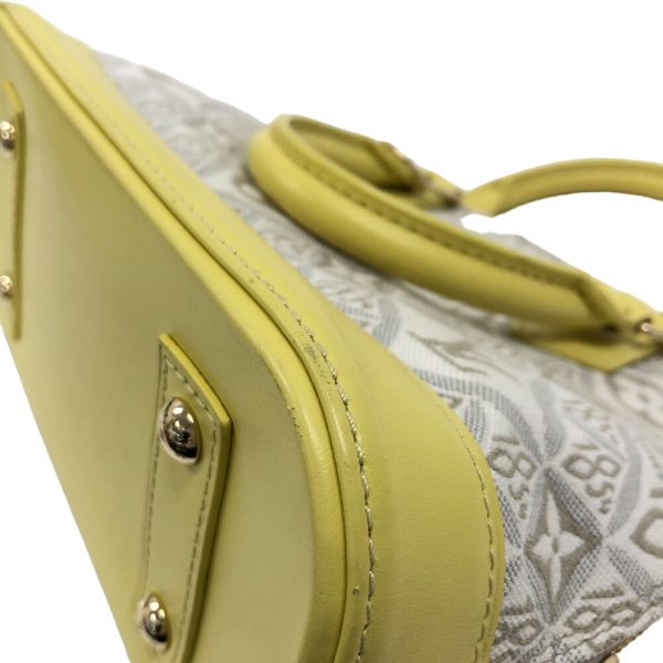 z0004119 102 LOUIS VUITTON Alma BB Shoulder Bag Since 1854 Jacquard Yellow