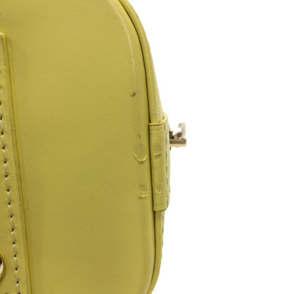 z0004119 103 LOUIS VUITTON Alma BB Shoulder Bag Since 1854 Jacquard Yellow