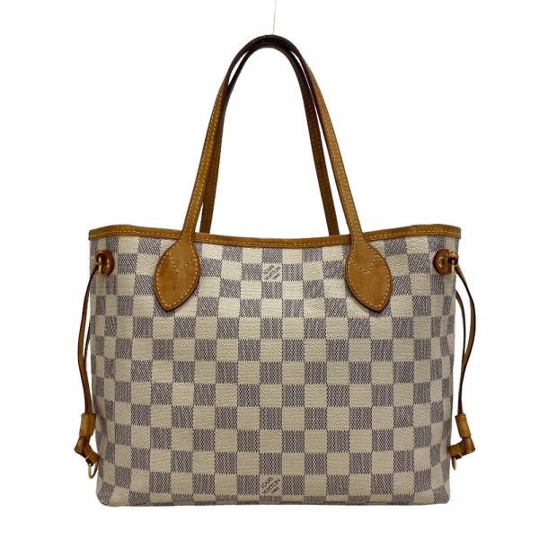 z0004131 2 LOUIS VUITTON N51110 Neverfull PM Damier Shoulder Bag Azure