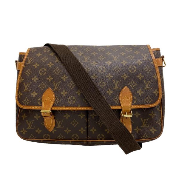 z0004161 1 LOUIS VUITTON M99013 Sac Bazas Monogram Shoulder Bag Brown