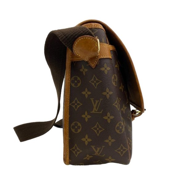 z0004161 3 LOUIS VUITTON M99013 Sac Bazas Monogram Shoulder Bag Brown