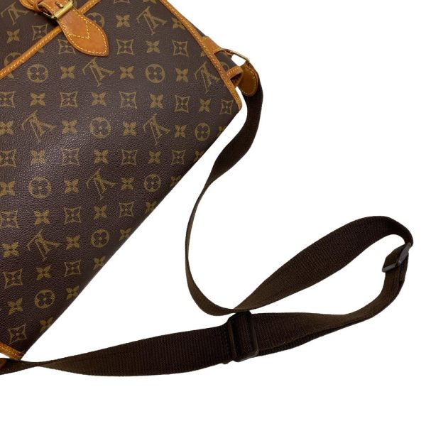 z0004161 6 LOUIS VUITTON M99013 Sac Bazas Monogram Shoulder Bag Brown