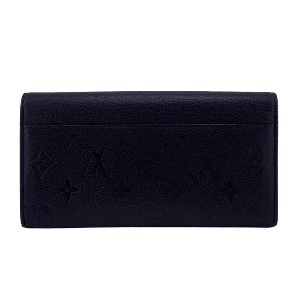 z0004254 2 LOUIS VUITTON M62125 Portefeuille Sarah Empreinte Long Wallet Blue