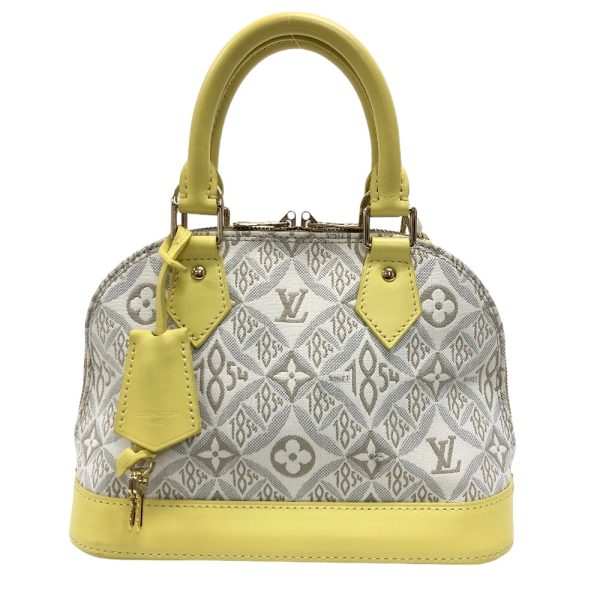 z0004364 1 LOUIS VUITTON Alma BB Shoulder Bag Since 1854 Jacquard Yellow