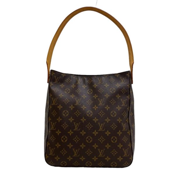 z0004678 1 LOUIS VUITTON M51145 Looping GM Shoulder Bag Brown