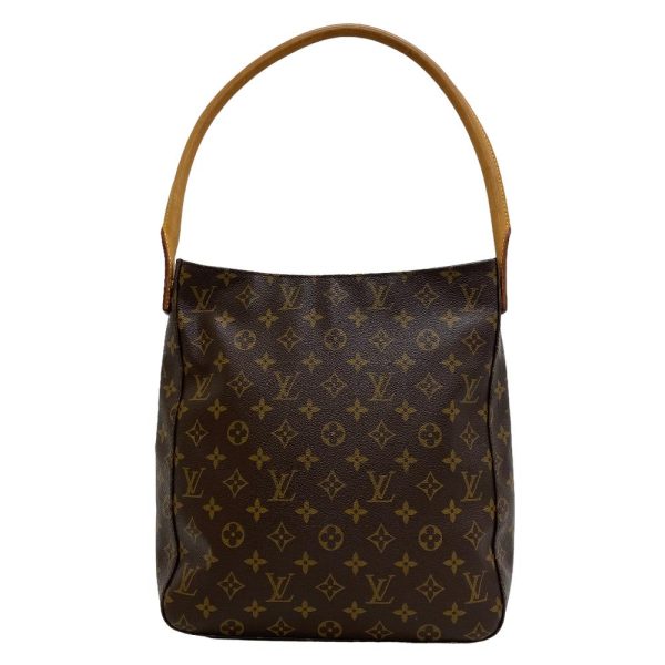 z0004678 2 LOUIS VUITTON M51145 Looping GM Shoulder Bag Brown