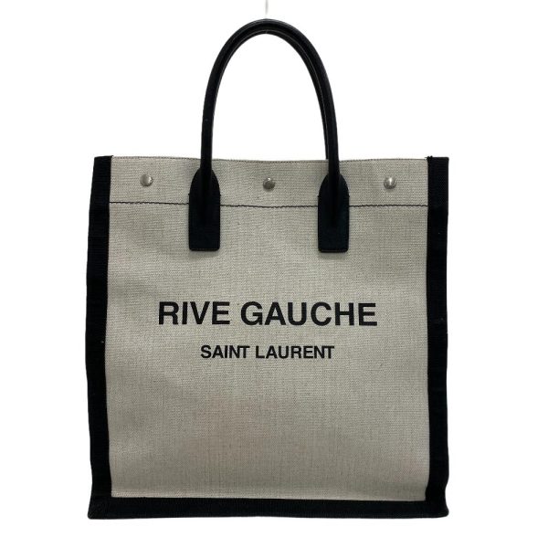 z0004871 1 SAINT LAURENT PARIS 632539 Rive Gauche Hand Tote Bag Gray