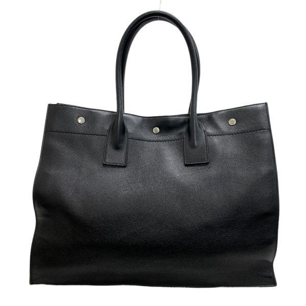 z0004878 2 SAINT LAURENT 686266 Rive Gauche Tote Bag Handbag Black