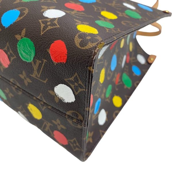 z0004944 3 LOUIS VUITTON On the Go MM Yayoi Kusama Brown