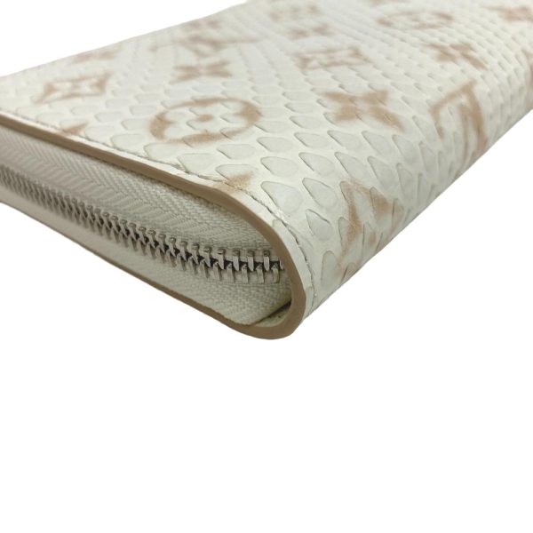 z0005015 4 LOUIS VUITTON Zippy Monogram Long Wallet White