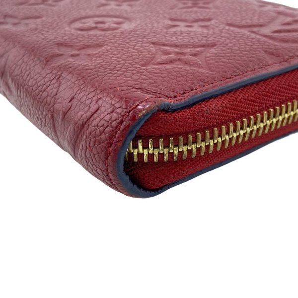 z0005139 5 LOUIS VUITTON M62214 Zippy Wallet Empreinte Wallet Wine Red