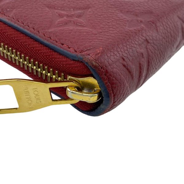 z0005139 6 LOUIS VUITTON M62214 Zippy Wallet Empreinte Wallet Wine Red