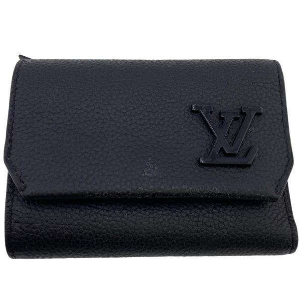 z0005157 8 LOUIS VUITTON M81740 Aerogram Portefeuille Wallet Black