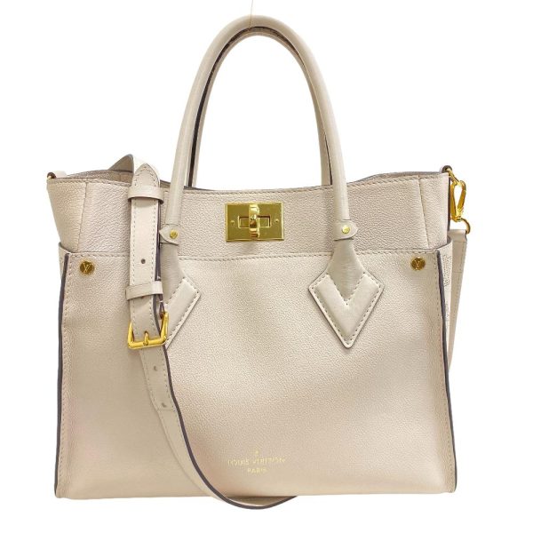 z0005190 1 LOUIS VUITTON M55802 On My Side Mahina Handbag Beige