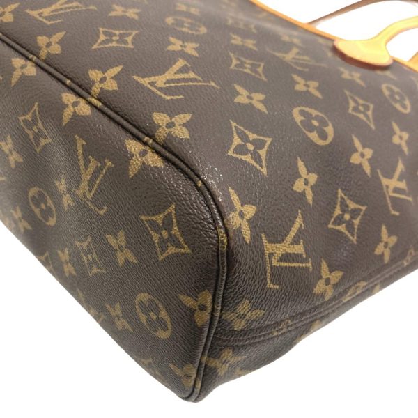 z0005336 3 LOUIS VUITTON M40155 Neverfull PM Monogram Tote Bag Brown