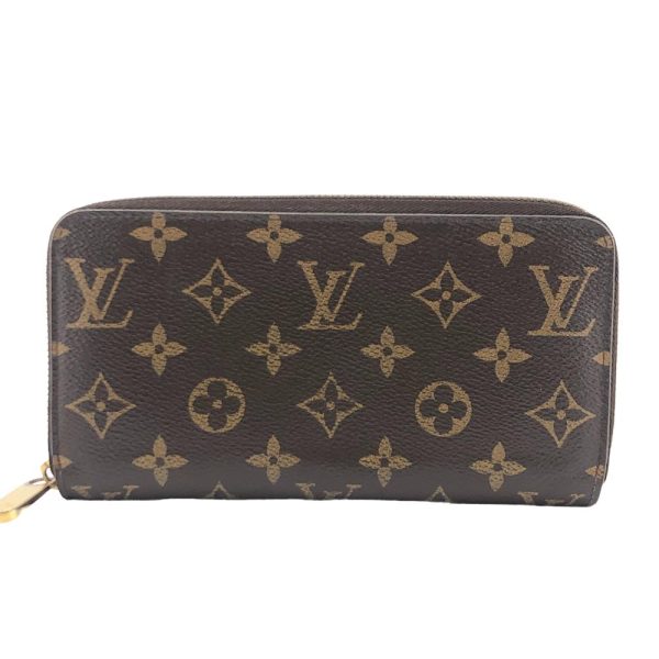 z0005341 1 LOUIS VUITTON M41896 Zippy Wallet Monogram Long Wallet Brown