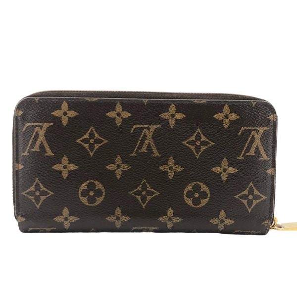 z0005341 2 LOUIS VUITTON M41896 Zippy Wallet Monogram Long Wallet Brown