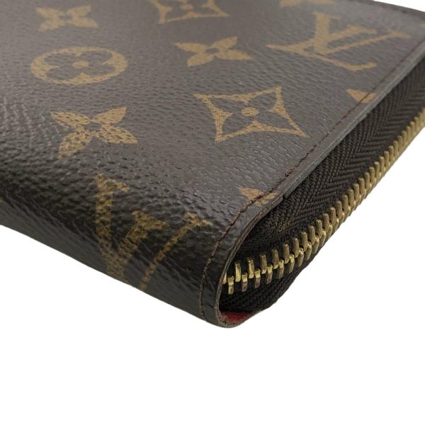 z0005341 4 LOUIS VUITTON M41896 Zippy Wallet Monogram Long Wallet Brown