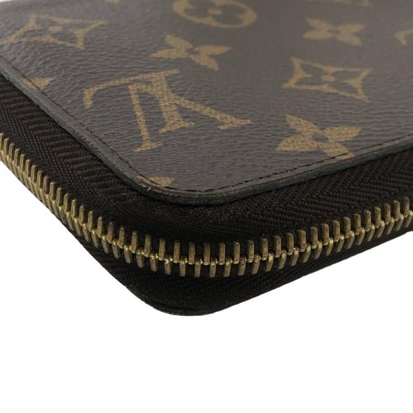 z0005341 5 LOUIS VUITTON M41896 Zippy Wallet Monogram Long Wallet Brown