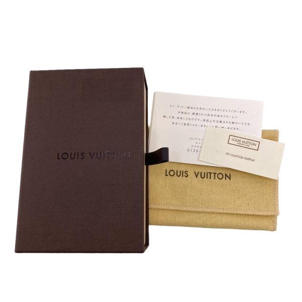 z0005345 12 LOUIS VUITTON M30532 Multicle 6 Taiga Key Case Ardoise