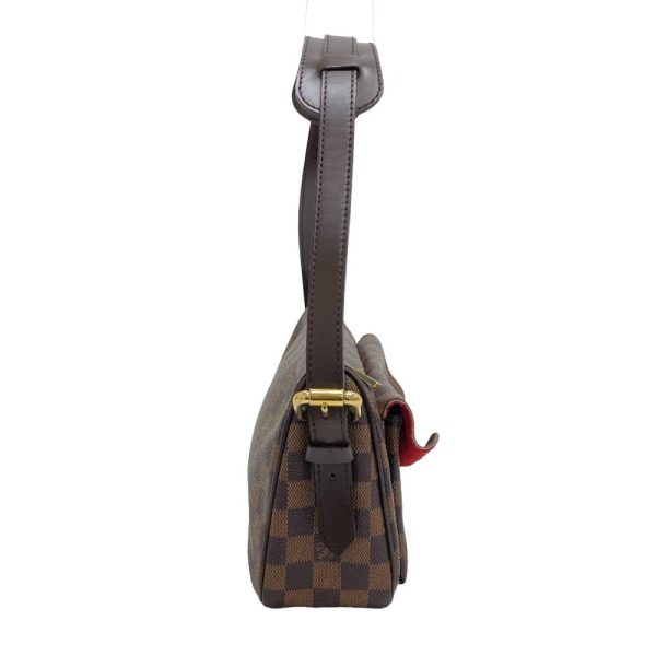 z0005352 3 LOUIS VUITTON Ravello GM Damier Shoulder Bag Brown