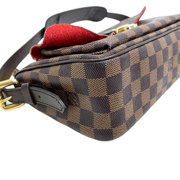 z0005352 6 LOUIS VUITTON Ravello GM Damier Shoulder Bag Brown