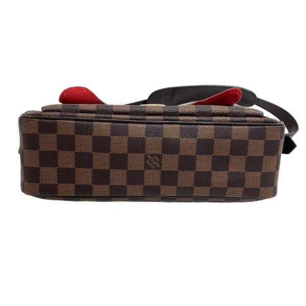 z0005352 7 LOUIS VUITTON Ravello GM Damier Shoulder Bag Brown