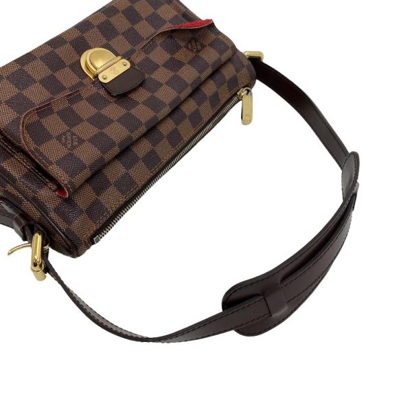 z0005352 8 LOUIS VUITTON Ravello GM Damier Shoulder Bag Brown