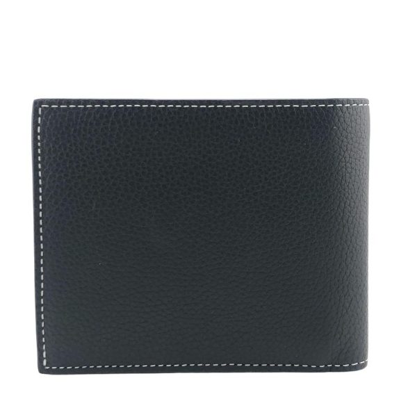 z0005360 2 Dior Saddle Bifold Wallet Black