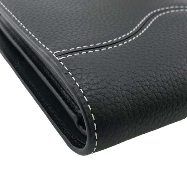 z0005360 5 Dior Saddle Bifold Wallet Black