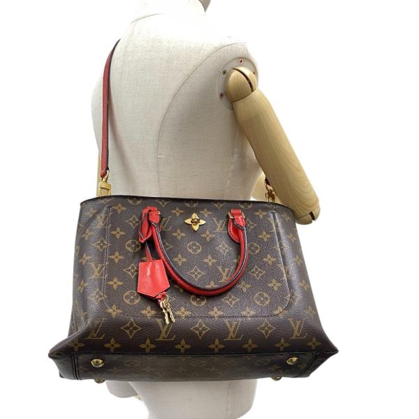 z0005394 16 LOUIS VUITTON Flower Tote Shoulder Bag Monogram Brown