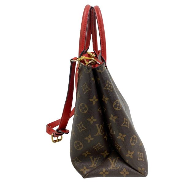 z0005394 3 LOUIS VUITTON Flower Tote Shoulder Bag Monogram Brown