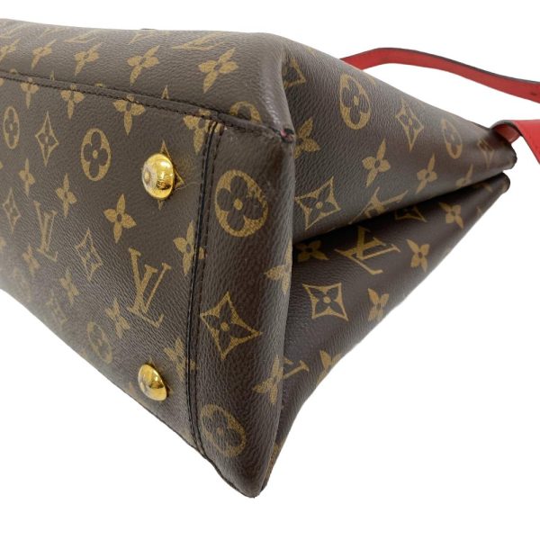 z0005394 6 LOUIS VUITTON Flower Tote Shoulder Bag Monogram Brown