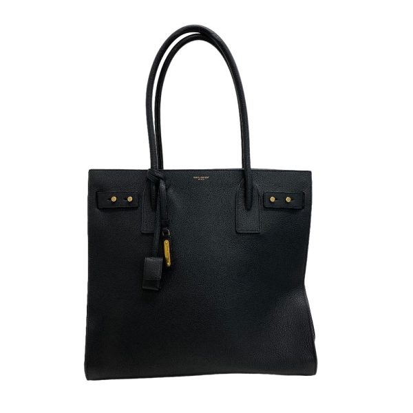 z0005408 1 SAINT LAURENT 647168 Sac de Jour Souple Tote Bag Black