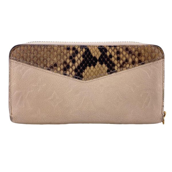 z0005529 2 LOUIS VUITTON N96320 Zippy Wallet Round Zipper Long Wallet Ivory