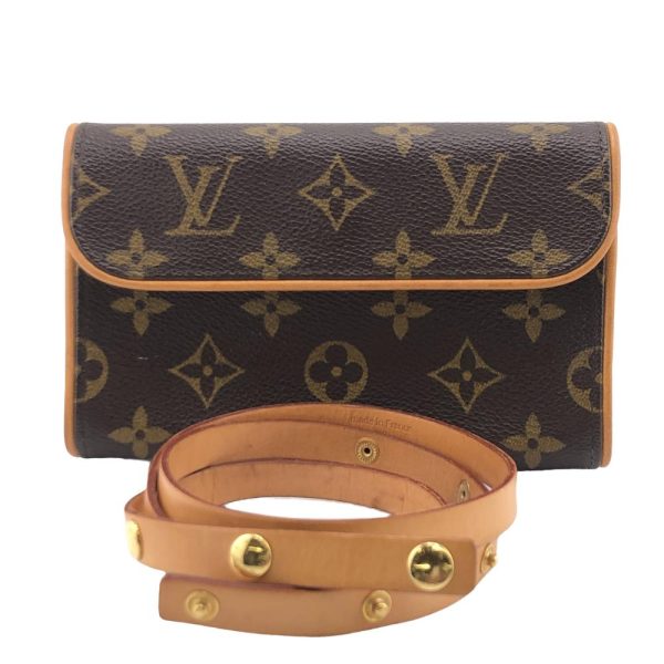 z0005549 1 LOUIS VUITTON Florentine Monogram Pochette Brown