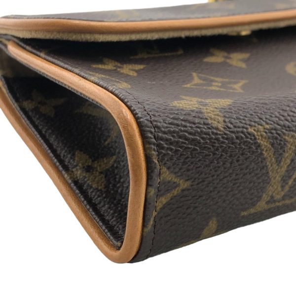 z0005549 3 LOUIS VUITTON Florentine Monogram Pochette Brown