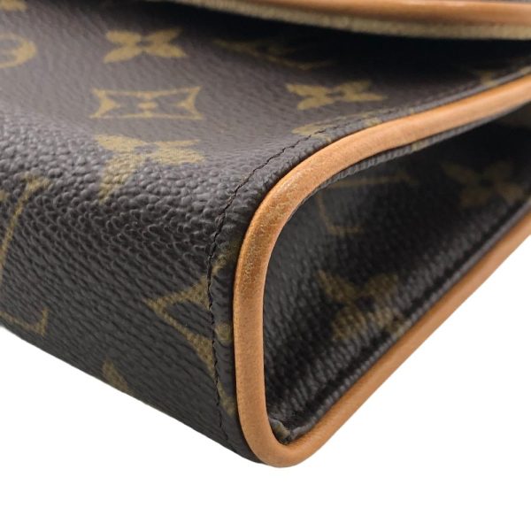 z0005549 4 LOUIS VUITTON Florentine Monogram Pochette Brown