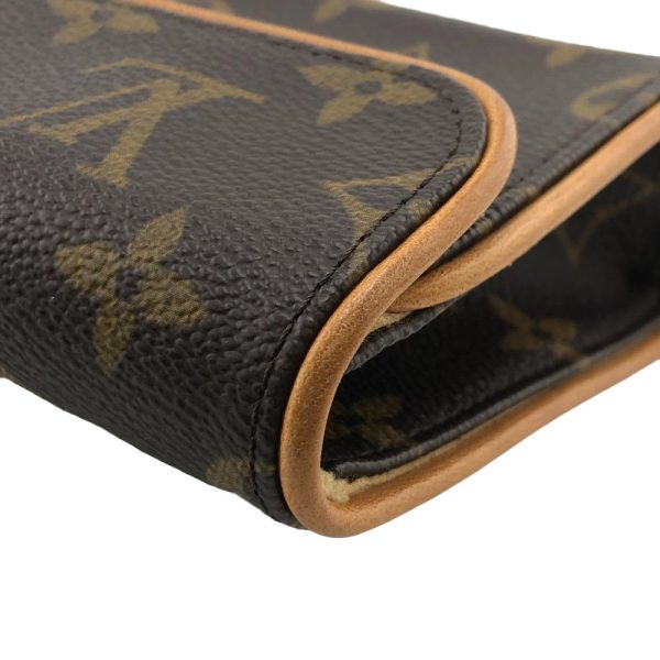 z0005549 6 LOUIS VUITTON Florentine Monogram Pochette Brown