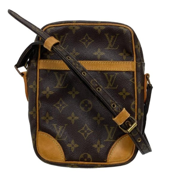 z0005552 1 LOUIS VUITTON M45266 Danube Monogram Shoulder Bag Brown