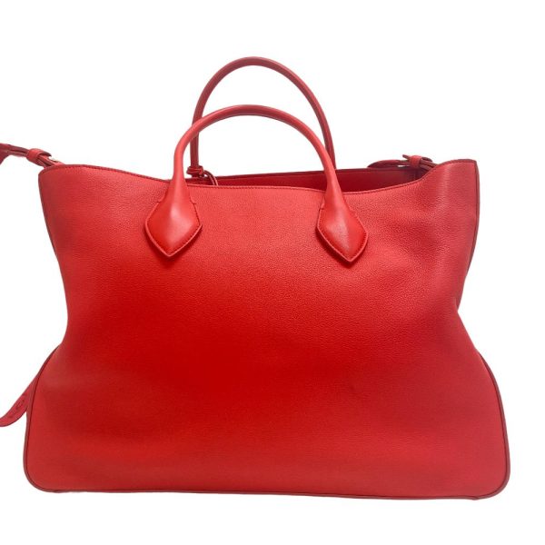 z0005620 2 Salvatore Ferragamo 2WAY Shoulder Bag Tote Bag Red