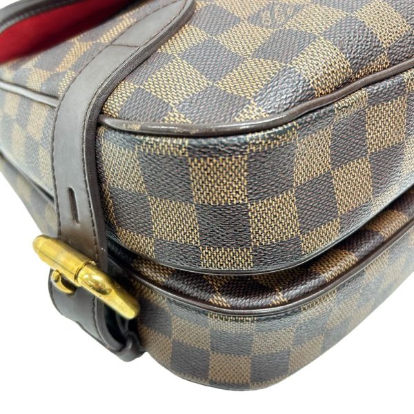 z0005692 4 LOUIS VUITTON N51200 Highbury Damier Shoulder Bag Brown