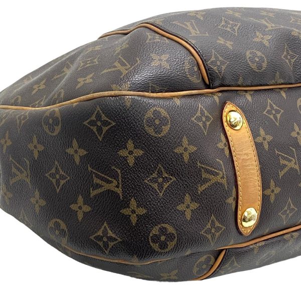 z0005695 6 LOUIS VUITTON M56381 Galliera GM Monogram Shoulder Bag Brown