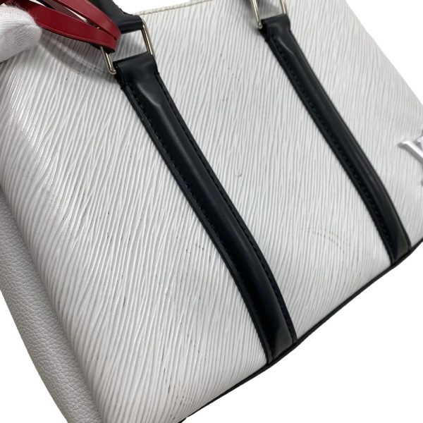 z0005739 3 LOUIS VUITTON Soufflo NV BB Epi Shoulder Bag White