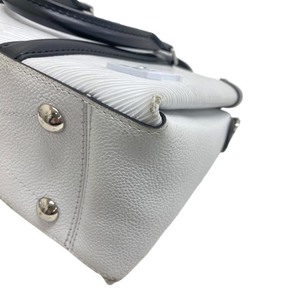 z0005739 4 LOUIS VUITTON Soufflo NV BB Epi Shoulder Bag White