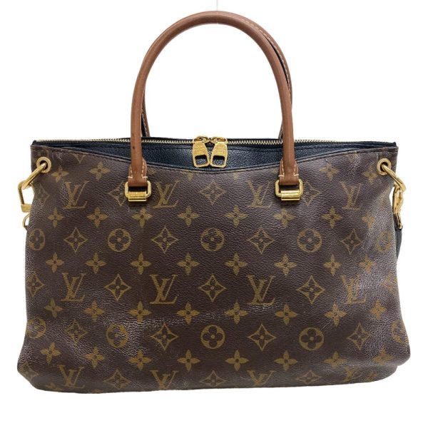 z0005743 2 LOUIS VUITTON M41064 Pallas Monogram Handbag Brown